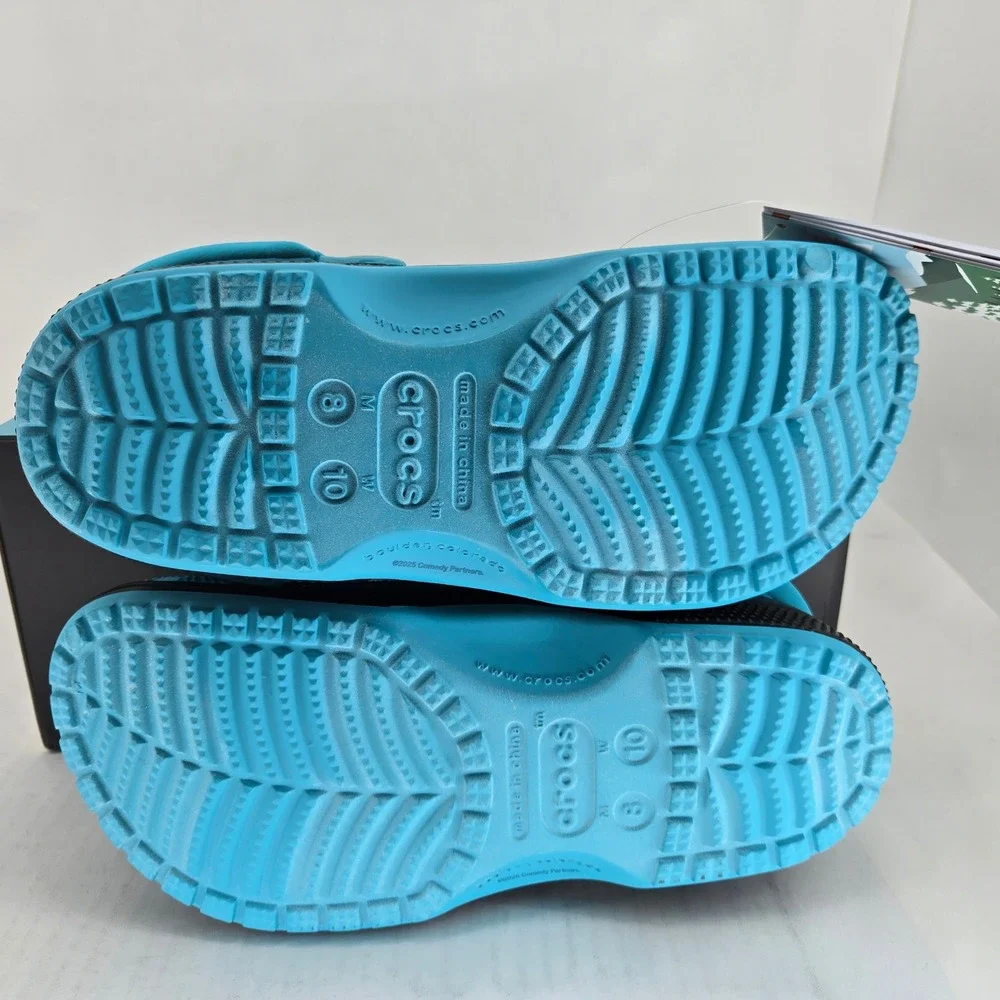 Crocs South Park Randy Marsh Classic Clog Teal Blue Mens 8 Womens 10 211502-90H